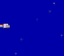 Nyan Cat NES Screenshot 1